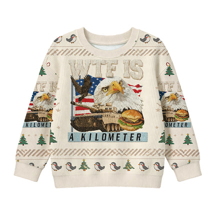Uglysweatershops WTF Is A Kilometer Meme Kids Ugly Sweater