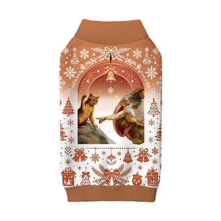 Uglysweatershops The Creation of Cat Dog & Cat Pet Sweater
