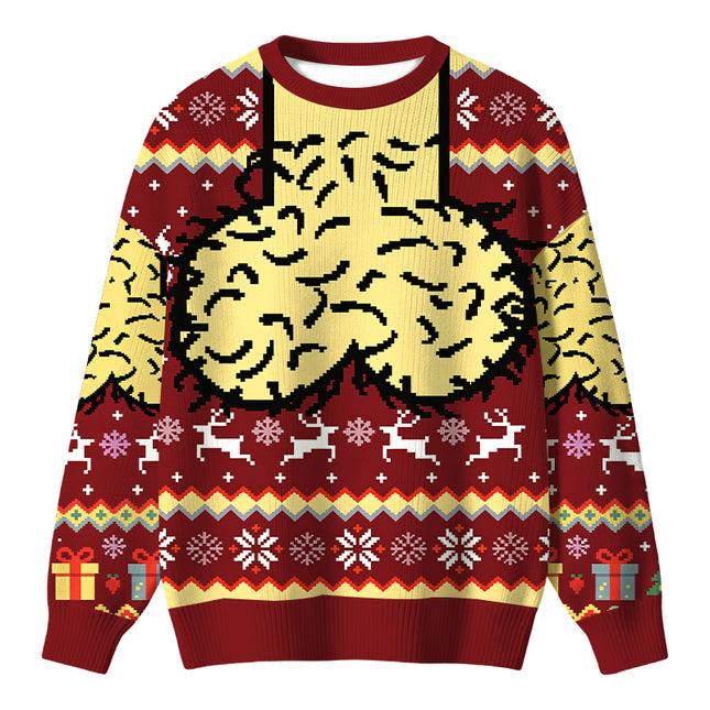Uglysweatershops Hilarious Naughty Christmas Ugly Sweater