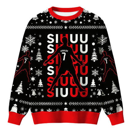 Uglysweatershops CR7 Meme Christmas Ugly Sweater