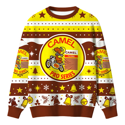 Uglysweatershops Cigarettes Racing Christmas Ugly Sweater