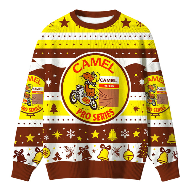 Uglysweatershops Cigarettes Racing Christmas Ugly Sweater