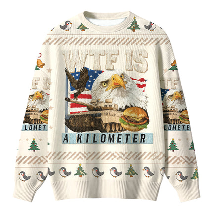 Uglysweatershops WTF Is A Kilometer Meme Christmas Ugly Sweater