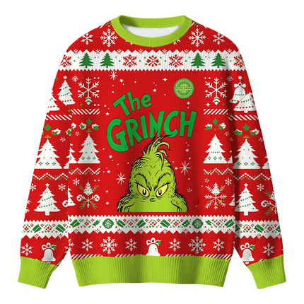 Uglysweatershops Green Funny Christmas Ugly Sweater