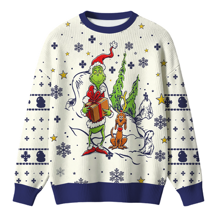 Uglysweatershops Max Funny Christmas Ugly Sweater