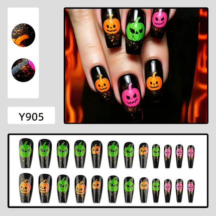 Uglysweatershops Halloween Cute Quirky Hot Girl Vibe Section Five Press-on Nails