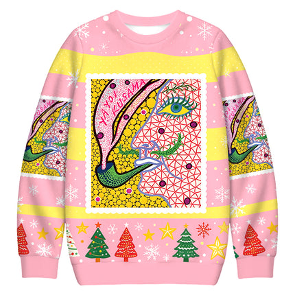 Uglysweatershops Fantasizing In The Smoke Christmas Ugly Sweatshirt