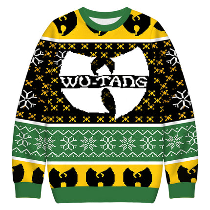 Uglysweatershops Retro Hip Hop Christmas Ugly Sweatshirt