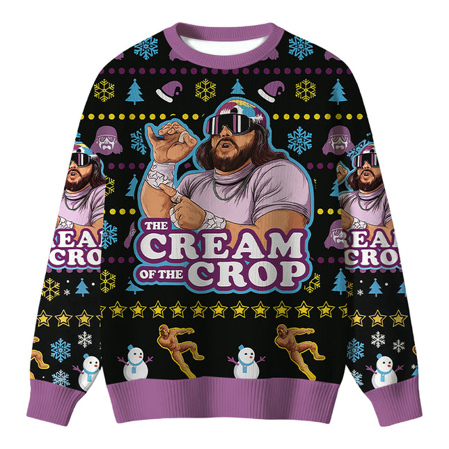 Uglysweatershops The Jesus of the Crop Christmas Ugly Sweater