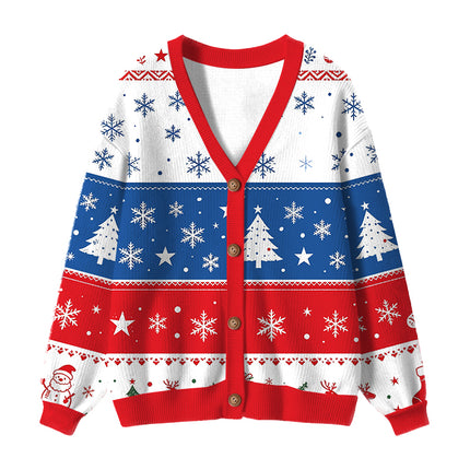Uglysweatershops Waiter Waiter More Meme Ugly Cardigan Sweater