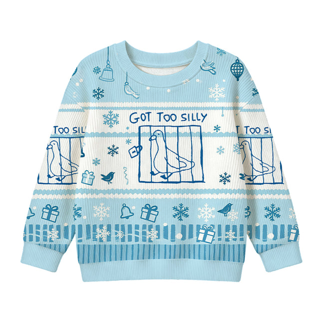 Uglysweatershops Got Too Silly Meme Kids Ugly Sweater