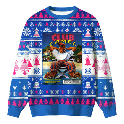 Uglysweatershops Club Cigarettes Christmas Ugly Sweater