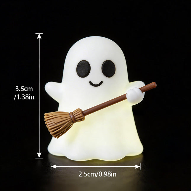 Uglysweatershops Halloween Glowing Mini Ghost Figurines