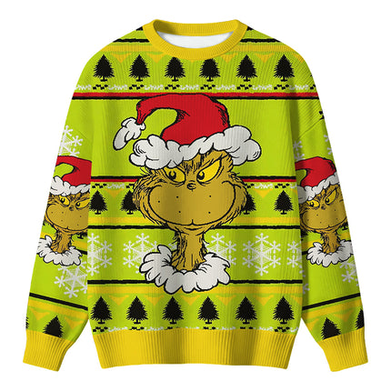 Uglysweatershops Santa Hat Christmas Ugly Sweater