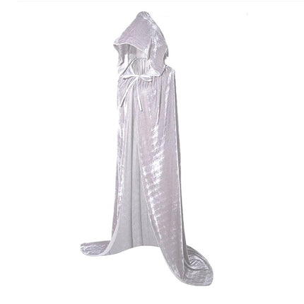 Uglysweatershops Halloween Medieval Wizard Cosplay Hooded Long Cloak