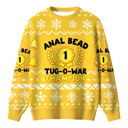 Uglysweatershops Champion Funny Christmas Ugly Sweater