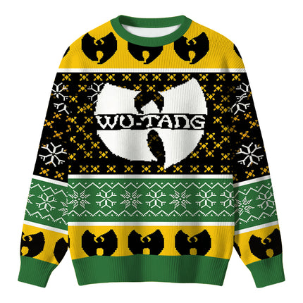 Uglysweatershops Retro Hip Hop Christmas Ugly Sweater
