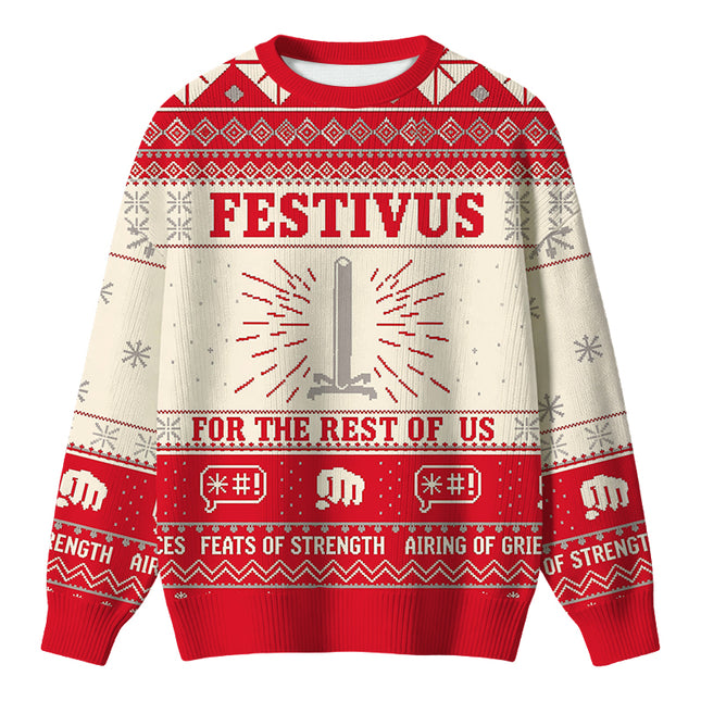 Uglysweatershops The Rest Of Us Christmas Ugly Sweater