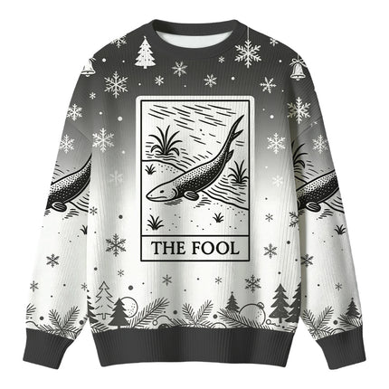 Uglysweatershops The Fool Christmas Ugly Sweater