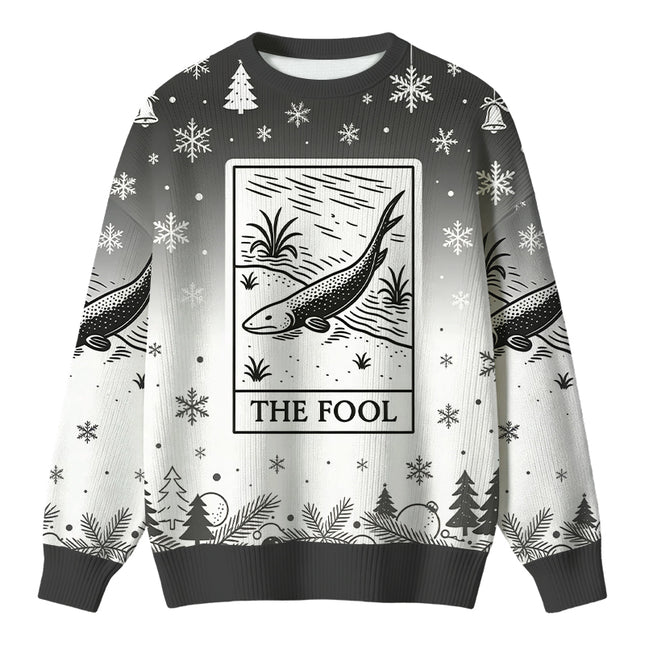 Uglysweatershops The Fool Christmas Ugly Sweater