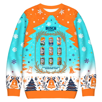 Uglysweatershops Hunting Can Evolution Natural Christmas Ugly Sweatshirt
