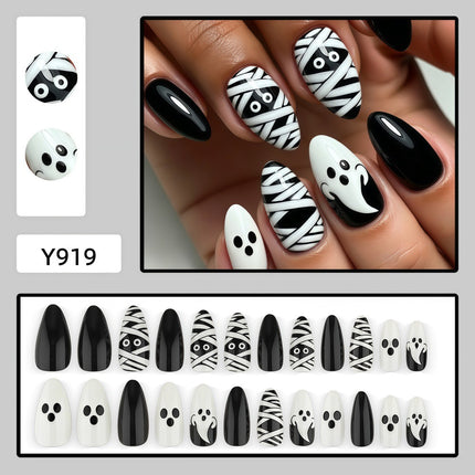 Uglysweatershops Halloween Cute Quirky Hot Girl Vibe Section Six Press-on Nails