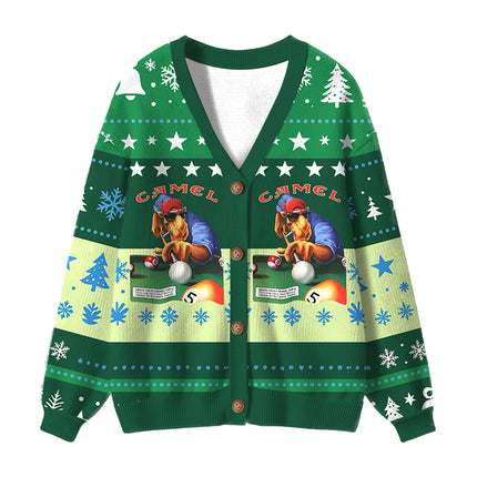 Uglysweatershops Vintage Joe Ugly Cardigan Sweater
