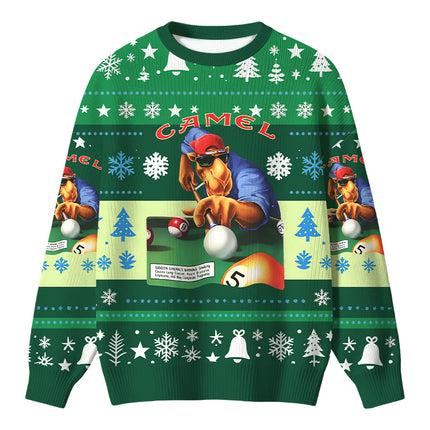 Uglysweatershops Vintage Joe Christmas Ugly Sweater