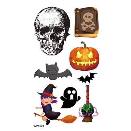 Uglysweatershops Random 10-piece Pack Scary Scar Face Stickers