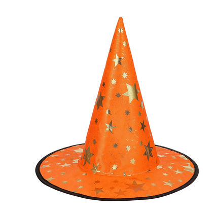 Uglysweatershops Halloween Hot Stamping Exquisite Colorful Wizard Hat