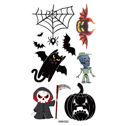 Uglysweatershops Random 10-piece Pack Scary Scar Face Stickers