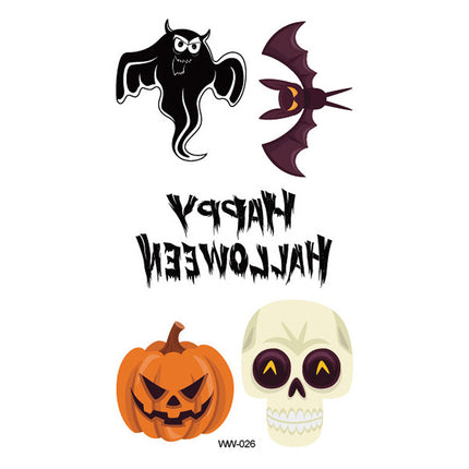 Uglysweatershops Random 10-piece Pack Scary Scar Face Stickers