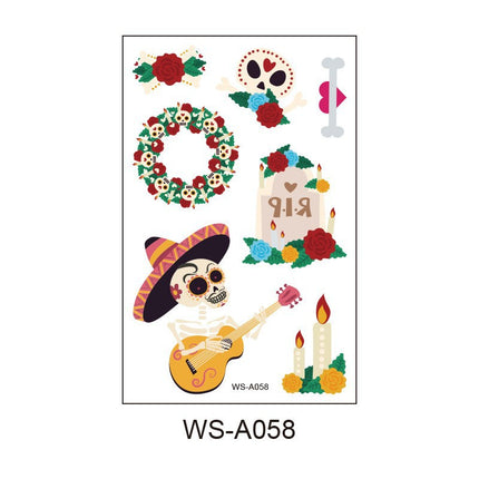 Uglysweatershops Random 10-piece Children's Cartoon Glowing Tattoo Stickers