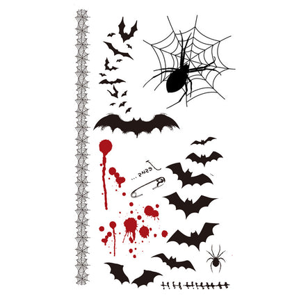 Uglysweatershops Random 10-piece Pack Scary Scar Face Stickers