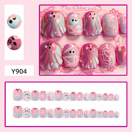 Uglysweatershops Halloween Cute Quirky Hot Girl Vibe Section TWO Press-on Nails