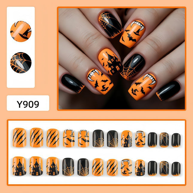 Uglysweatershops Halloween Cute Quirky Hot Girl Vibe Section Five Press-on Nails