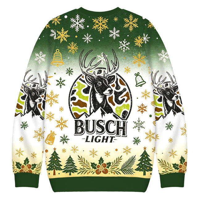 Uglysweatershops Deer Hunting Christmas Ugly Sweatshirt