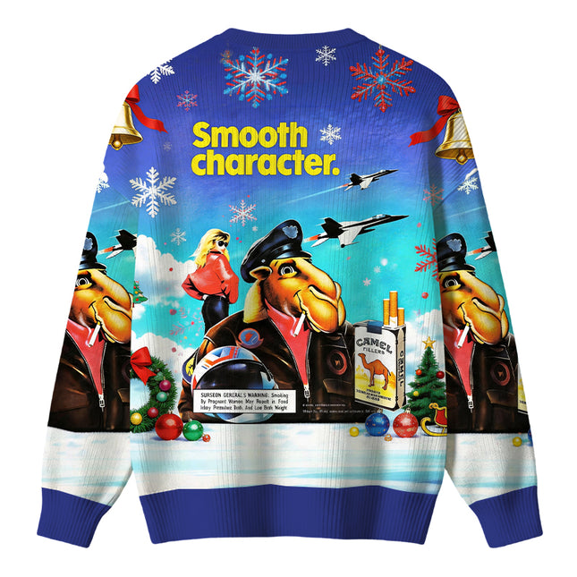 Uglysweatershops Smooth Character Christmas Ugly Sweater