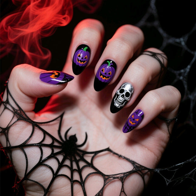 Uglysweatershops Halloween Cute Quirky Hot Girl Vibe Section Nine Press-on Nails