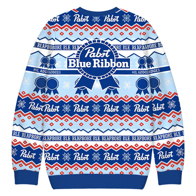 Uglysweatershops Beer Holiday Christmas Ugly Sweatshirt