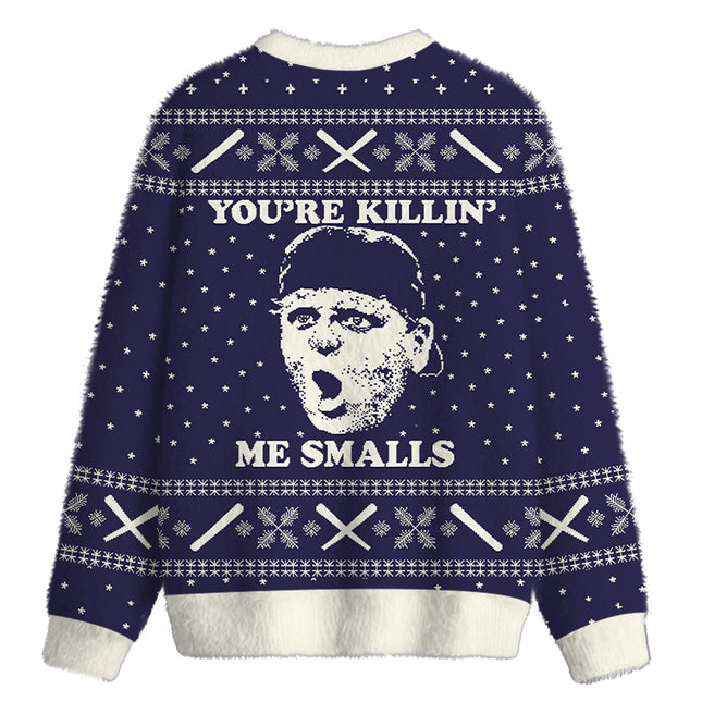 Uglysweatershops You're Killing Me Fuzzy Christmas Ugly Sweatshirt