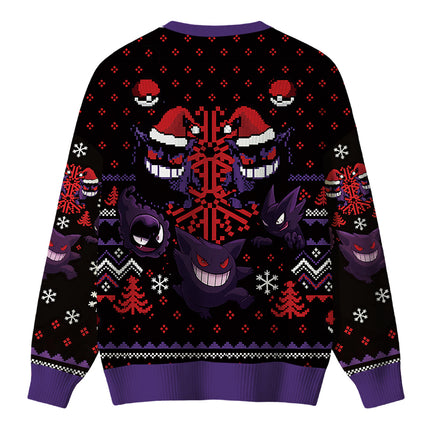 Uglysweatershops Ghost Funny Christmas Ugly Sweater