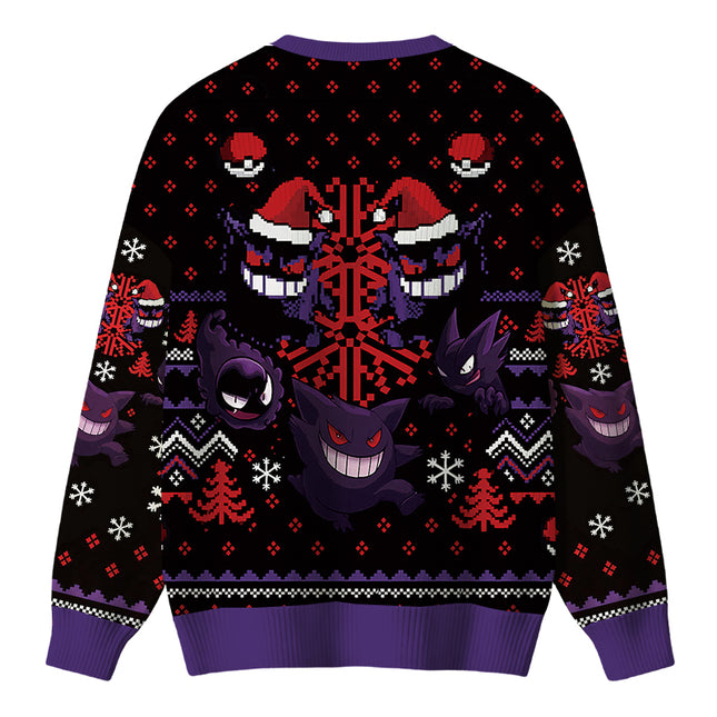 Uglysweatershops Ghost Funny Christmas Ugly Sweater