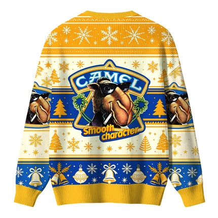 Uglysweatershops Vintage Pocket Christmas Ugly Sweater