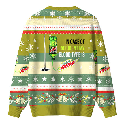Uglysweatershops In case of accident Christmas Ugly Sweater