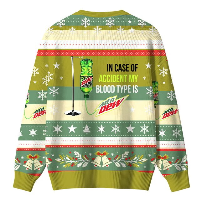 Uglysweatershops In case of accident Christmas Ugly Sweater