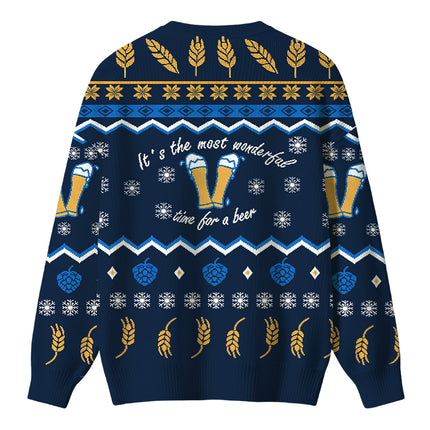 Uglysweatershops It's the Most Wonderful Time Christmas Ugly Sweater
