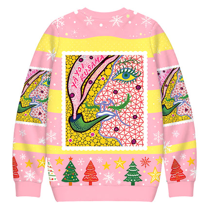 Uglysweatershops Fantasizing In The Smoke Christmas Ugly Sweatshirt