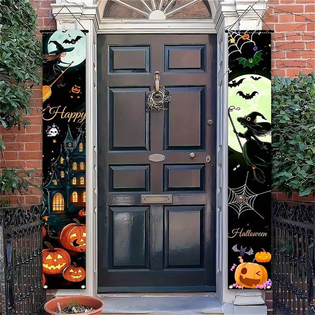 Uglysweatershops Halloween Outdoor Horror-themed Decorative Flags