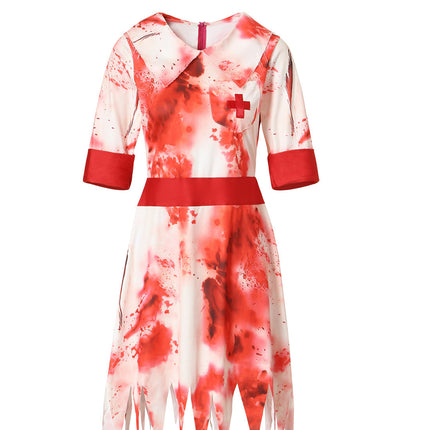 Uglysweatershops Halloween Vampire Nurse Cosplay Costume